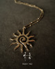 złote naszyjniki Naszyjnik Shiny Sun 6