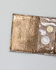 portfele damskie MIKRO +-  / Gold - portfel ze skóry 1
