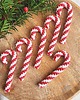 ozdoby choinkowe Zestaw 6 szt. Candy Cane Laska Cukrowa - na choinkę 1