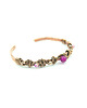 bransoletki wire wrapping Miedziana bransoleta mankietowa z agatami 4