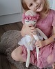 Chrzest - inne Lalka szmaciana  personalizowana  57 cm + zestaw kokardek 2