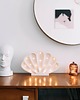 lampy do pokoju dziecka Drewniana Lampka Muszla - White 2