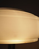 lampy stołowe Duńska lampa biurkowa z lat 60. z dekoracyjnym kloszem, metal 1
