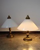 lampy stołowe Para lamp nocnych z lat 70. 6