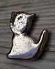 magnesy Ceramiczny magnes kot złoty 1