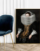 plakaty Plakat Dama w koronkach 2