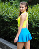 spódnice mini Spódniczka biegowa z szortami - BLUE SKY 3