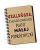 notatniki i albumy Szaleńcze, zwariowane plany małej podróżniczki 2