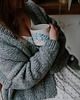 kardigany damskie Cloud Cardigan Short Version 2