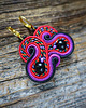 kolczyki soutache Małe kolczyki sutasz 3
