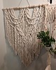 makramy DOSTĘPNA OD RĘKI Makrama boho XL ecru 3