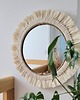 lustra stojące i wiszące Lustro boho ścienne makrama, 45 cm, okrągłe lustro wiszące 1
