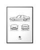 plakaty Plakat Legendy Motoryzacji - BMW M5 2
