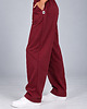 spodnie dresowe damskie Spodnie Damskie BOYFRIEND zgaszone bordo 1