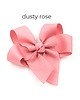 ozdoby do włosów dla dzieci Spinka do włosów duża kokarda Paola dusty rose 1