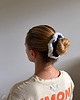 gumki do włosów Wełniana puchata scrunchie 2