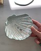 mydelniczki Ceramiczna Mydelniczka Handmade Muszelka Muszla z Odpływem Błękitna 5