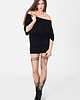 legginsy Legginsy cieliste z tatuażem Chain Stocking 4