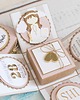 kartki scrapbooking Pamiątka Pierwszej Komunii Świętej, exploding box 3