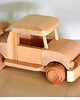 klocki i zabawki drewniane Samochód drewniany 4