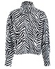 komplety damskie CS - Komplet SAFARI czarno biała zebra koszula spodnie 5