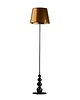 lampy podłogowe Nowoczesna lampa stojąca w stylu loft LIZBONA MIRROR czarno-miedziana 3