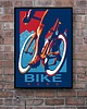 plakaty Bike Hard - plakat rowerowy 1