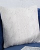 poduszki plecione Poduszka Cosy biała Boho dziergana 45cm 1