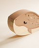 lampy do pokoju dziecka Drewniana Lampka Wieloryb - Brown 4