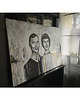 Ślub - inne Portret ślubny na zamówienie, malowany ze zdjęć kupującego - 70x100 cm 3