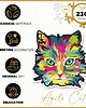 puzzle dla dzieci DREWNIANE PUZZLE OBRAZ UKŁADANKA KOT 230 ELEMENTÓW 3