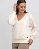 bluza bez kaptura damska Bluza ,,LUCCY"  Wanilia 1