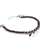 bransoletki wire wrapping Garnet vol. 3 - bransoletka 1