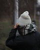 czapki damskie Biała czapka z alpaki  ALPACZINA naturalna biel 1