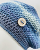 czapki damskie Wiosenny beret damski z antenką ręcznie robiony bawełna uniwersalny 6