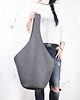 torby XXL Short Boogi Bag grafitowa / torebka hobo / boho 1