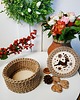 dekoracje świąteczne Kosz prezentowy świąteczny z motywem renifera " Reindeer Gift Basket" 4