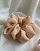 gumki do włosów 2 jedwabne gumki scrunchies Pink Rose i Peach - 3 rozmiary 2