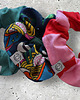 gumki do włosów Gumka  Scrunchie w Paski 6