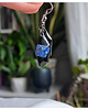 kolczyki z żywicy Kolczyki z lapis lazuli 2