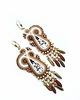 kolczyki soutache Kolczyki sutasz Magnet 1