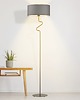 lampy podłogowe Elegancka lampa stojąca do czytania w salonie MORONI 1