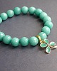 bransoletki z kamieni naturalnych Turquoise flower - bransoletka 4