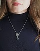 kolie Naszyjnik z kryształem górskim "Elegancja w nowoczesnej formie" 1