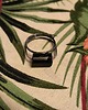 pierścionki srebrne Pierścionek BLACK amulet 1