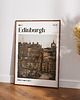 plakaty Minimalistyczny plakat Edynburg Szkocja - Do salonu, sypialni, biura 1