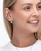 bransoletki - inne Srebrne kolczyki minimalistyczne ze stali chirurgicznej premium Paraiso Avelia 3