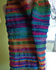 szale damskie UNIKAT szal-kameleon "Rainbow" 4
