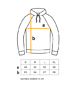 bluza z kapturem damska Bluza czarna rozpinana bawełna organiczna GOTS 3