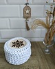 dekoracje świąteczne Kosz prezentowy świąteczny z motywem renifera " Reindeer Gift Basket" 7